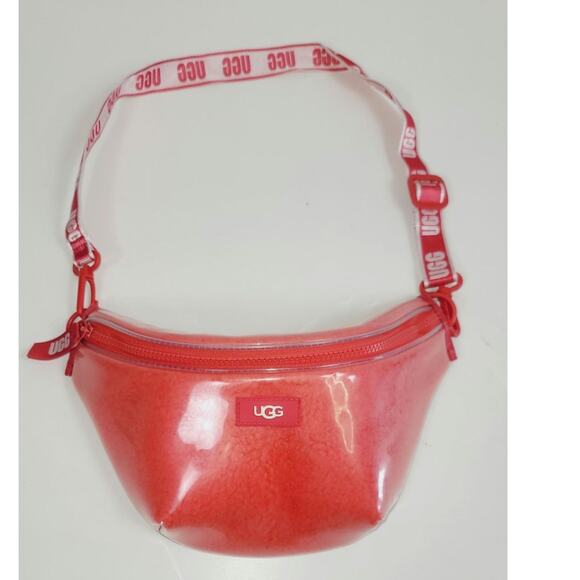 UGG Handbags - UGG Nasha Belt Bag Clear/Red